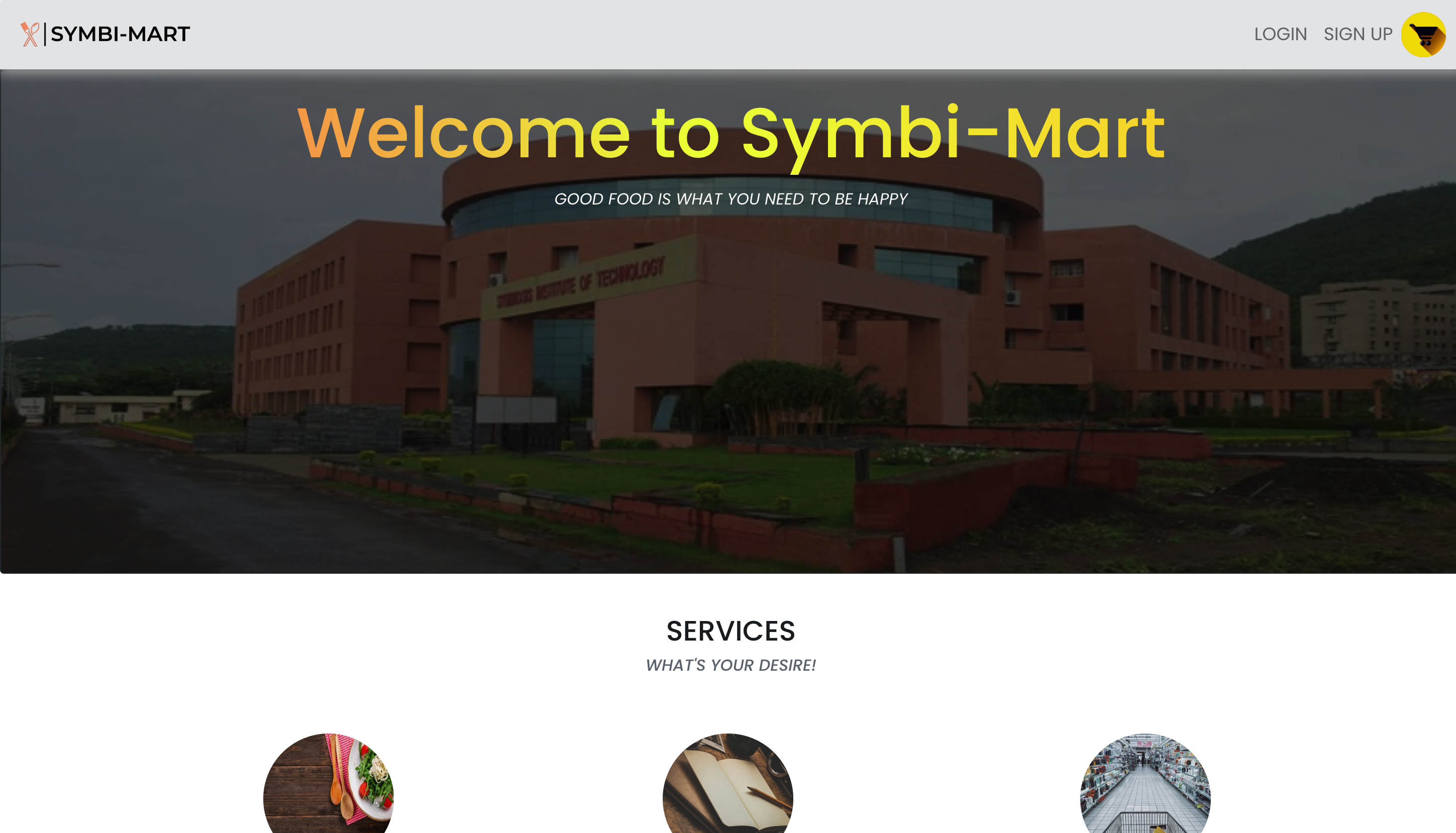 SYMBI‑MART E‑commerce Website